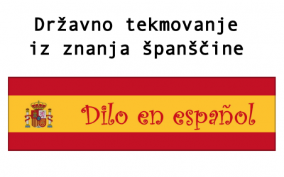 Državno tekmovanje iz znanja španščine